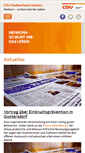 Mobile Screenshot of cdu-herborn.de